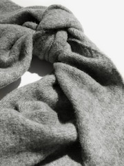 Friends Like These Grey Oversized Brushed Triangle Scarf - Image 6 of 6