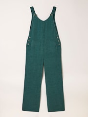 FatFace Teal Blue Petite Raffles Jumpsuit - Image 6 of 6