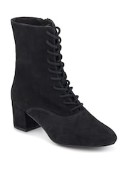 Jones Bootmaker Black Michie Leather Lace-Up Boots - Image 2 of 5