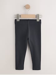 Brown/Grey Ribbed Leggings 5 Pack (3mths-7yrs) - Image 5 of 10