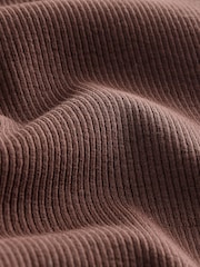 Brown/Grey Ribbed Leggings 5 Pack (3mths-7yrs) - Image 8 of 10