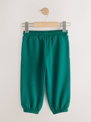 Navy/Green Cuffed Side Stripe Joggers 2 Pack (3mths-7yrs) - Image 3 of 6