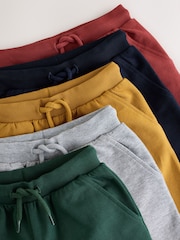 Multi Bright Regular Fit Joggers 5 Pack (3mths-7yrs) - Image 8 of 9