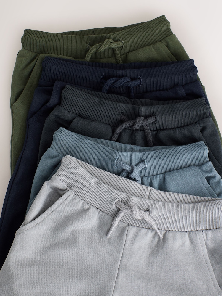 Gray/Black/Berde - Joggers 5 Pack (3mths-7yrs) - Larawan 9 ng 9