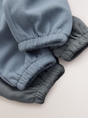 Black/Grey Regular Fit Soft Touch Jersey Joggers (3mths-7yrs) - Image 7 of 7