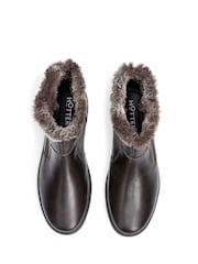 Hotter Regular Fit Manor Zip Boots - Imagen 4 de 4