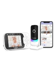 Hubble White Nursery Pal Essentials Smart 2.8 inch Baby Monitor - Image 1 of 7