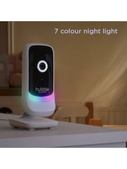 Hubble White Nursery Pal Essentials Smart 2.8 inch Baby Monitor - Image 4 of 7