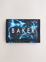 Blue Lightening Storm Rip Wallet - Image 1 of 4
