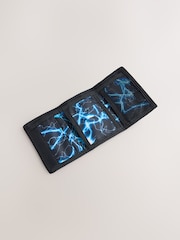 Blue Lightening Storm Rip Wallet - Image 3 of 4