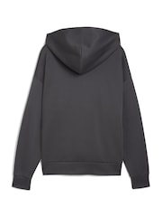 Puma Grey Wardrobe Essentials Boxy Full Zip Hoodie - Image 5 of 5