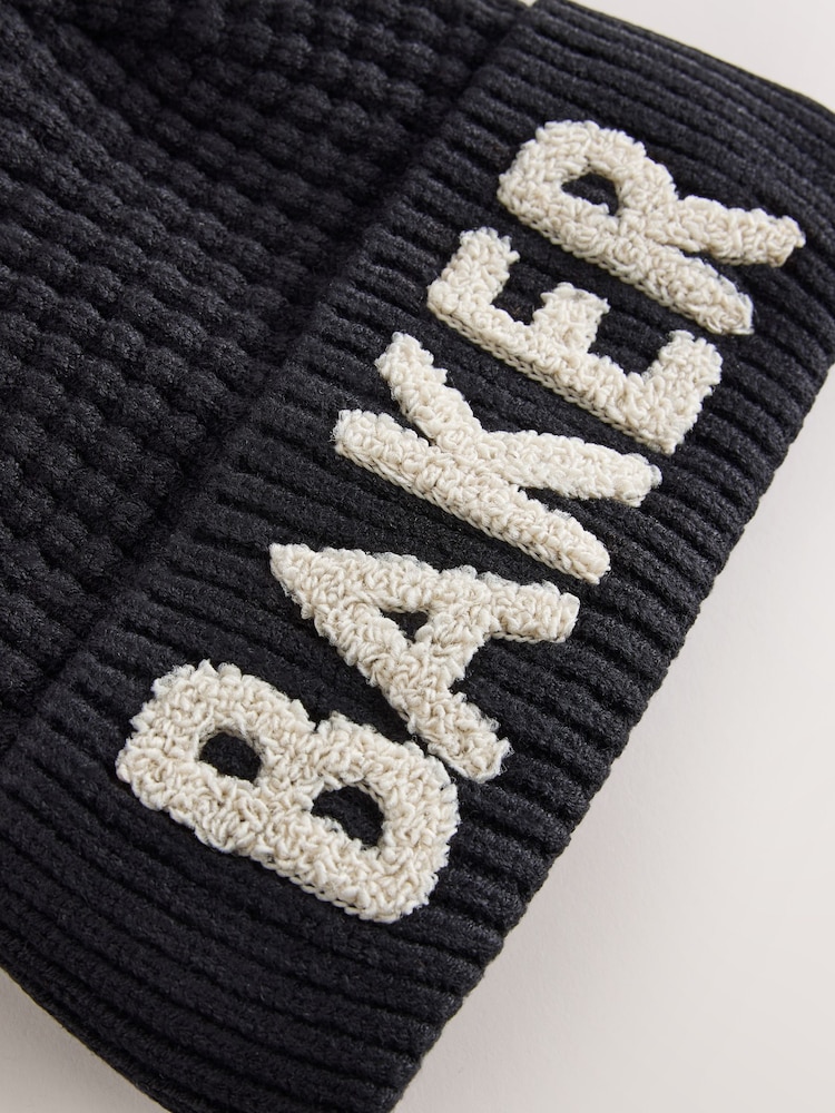 حزمة من قبعة بوم بوم بوكليه وفرو صناعي وقفازات من Baker by Ted Baker - صورة 2 من 5 حزمة من قبعة بوم بوم بوكليه وفرو صناعي وقفازات من Baker by Ted Baker - صورة 2 من 5