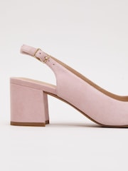 Рожевий - Phase Eight Sparkle Block Heels - Image 7 of 7