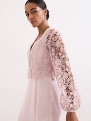 Phase Eight Pink Ayumi Pink Dress - Image 5 of 7