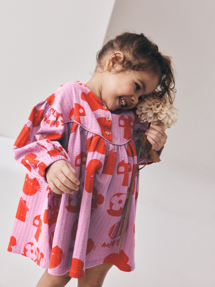 Lila - Long Puff Sleeve Dress (3mths-7yrs) - Bild 2 von 5