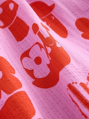 Purple Long Puff Sleeve Dress (3mths-7yrs) - Image 9 of 9