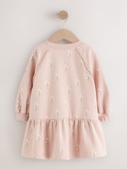 Cream Pink Ditsy Floral - Robe de survêtement à manches longues (3mths-7yrs) - Image 6 de 8