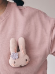 Pink Padded Bunny Short Sleeve Top and Tutu Skirt Set (3mths-7yrs) - Image 5 of 10