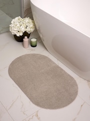 My Mat Beige Soft Oval Bathmat - Image 1 of 3