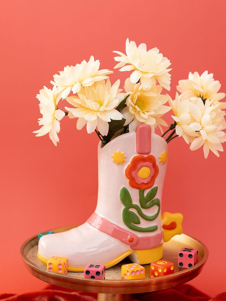 ban.do White Giddy Up Vase - Image 1 of 4