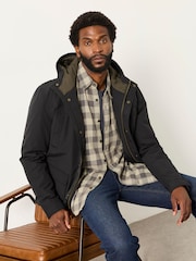 FatFace Thursby Green Long Sleeve Relaxed Fit Check Shirt - Image 4 of 6