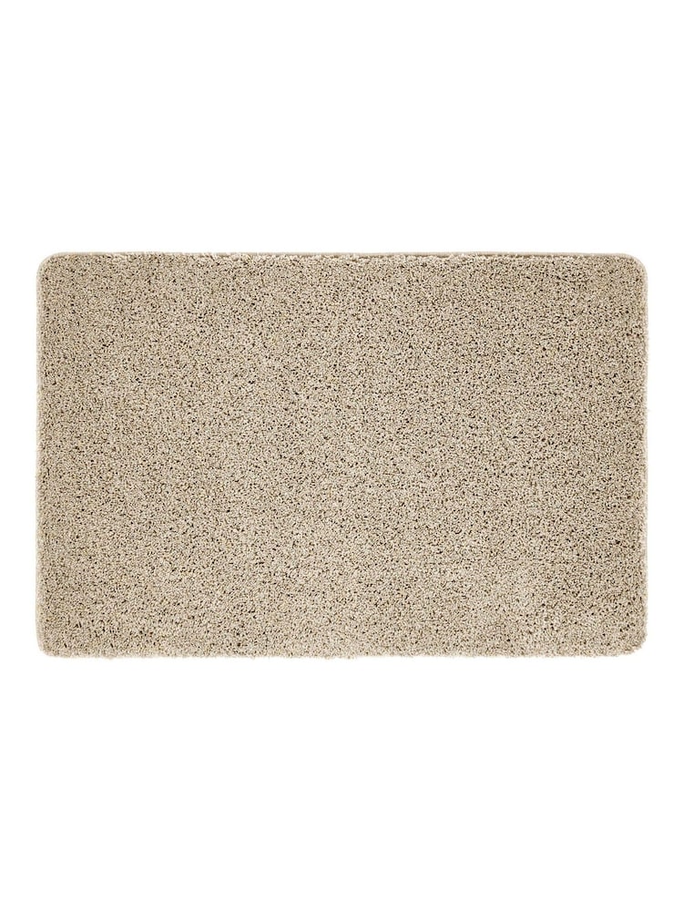 My Rug Beige Shaggy Bathmat - Image 2 of 2 My Rug Beige Shaggy Bathmat - Image 2 of 2