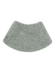 My Rug Green Shaggy Curved Bathmat - Image 2 of 3