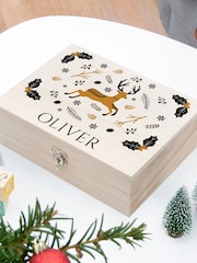Treat Republic Personalised Scandi Deer Christmas Eve Box - Image 4 of 5