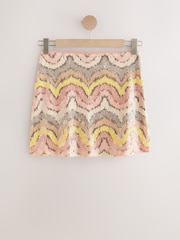 Pastell - Wave Sequin Mini Skirt - Bild 7 von 9