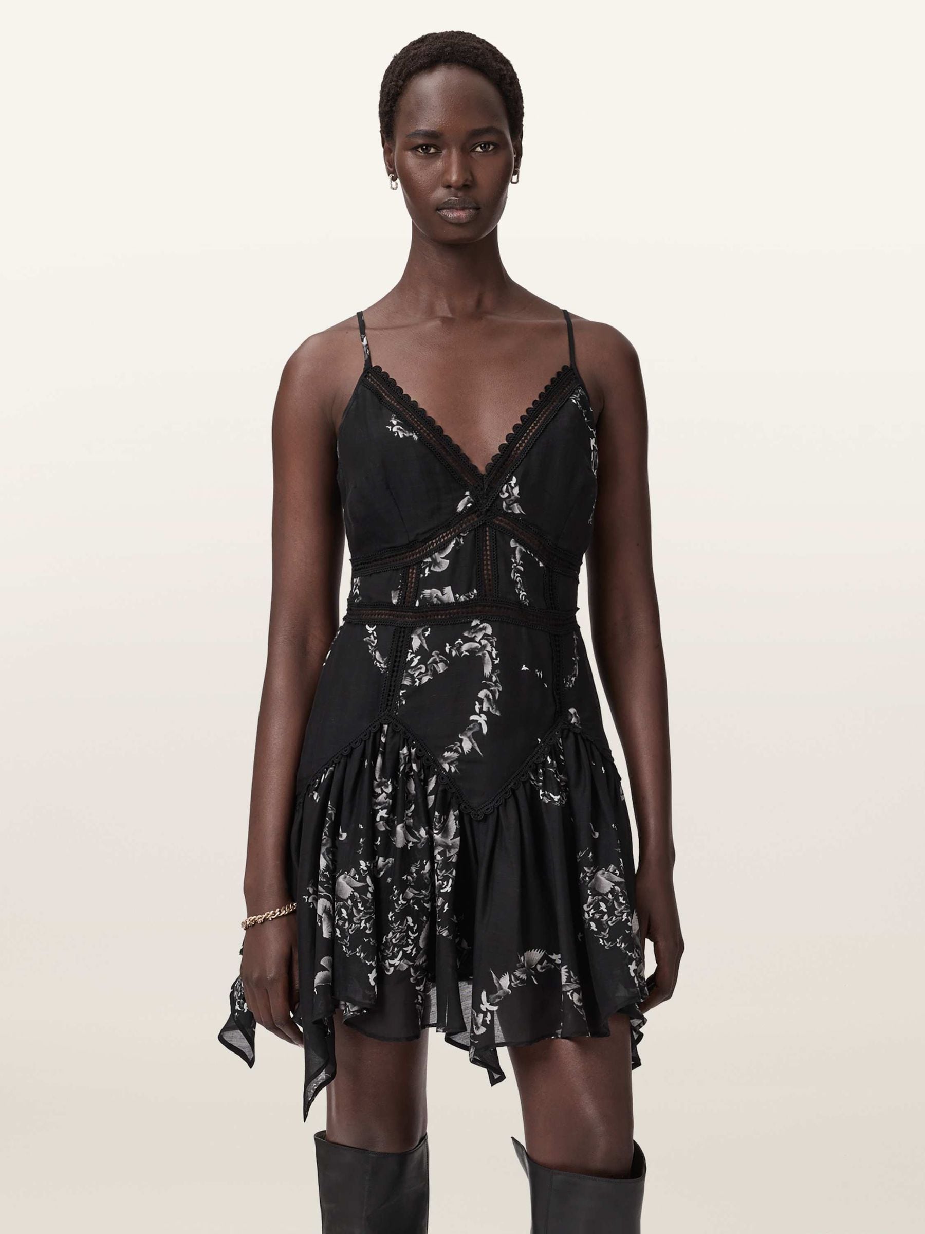 Buy AllSaints Black Zia Dress from Next USA
