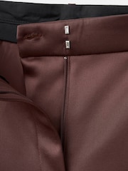 Mango Brown Satin Suit Trousers - Image 5 of 6