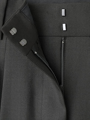 Mango Black Gold Belted Wide Leg Trousers - Image 5 of 6