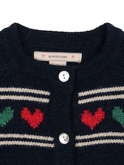 Konges Sløjd Black Belou Knit Cardigan - Image 5 of 6