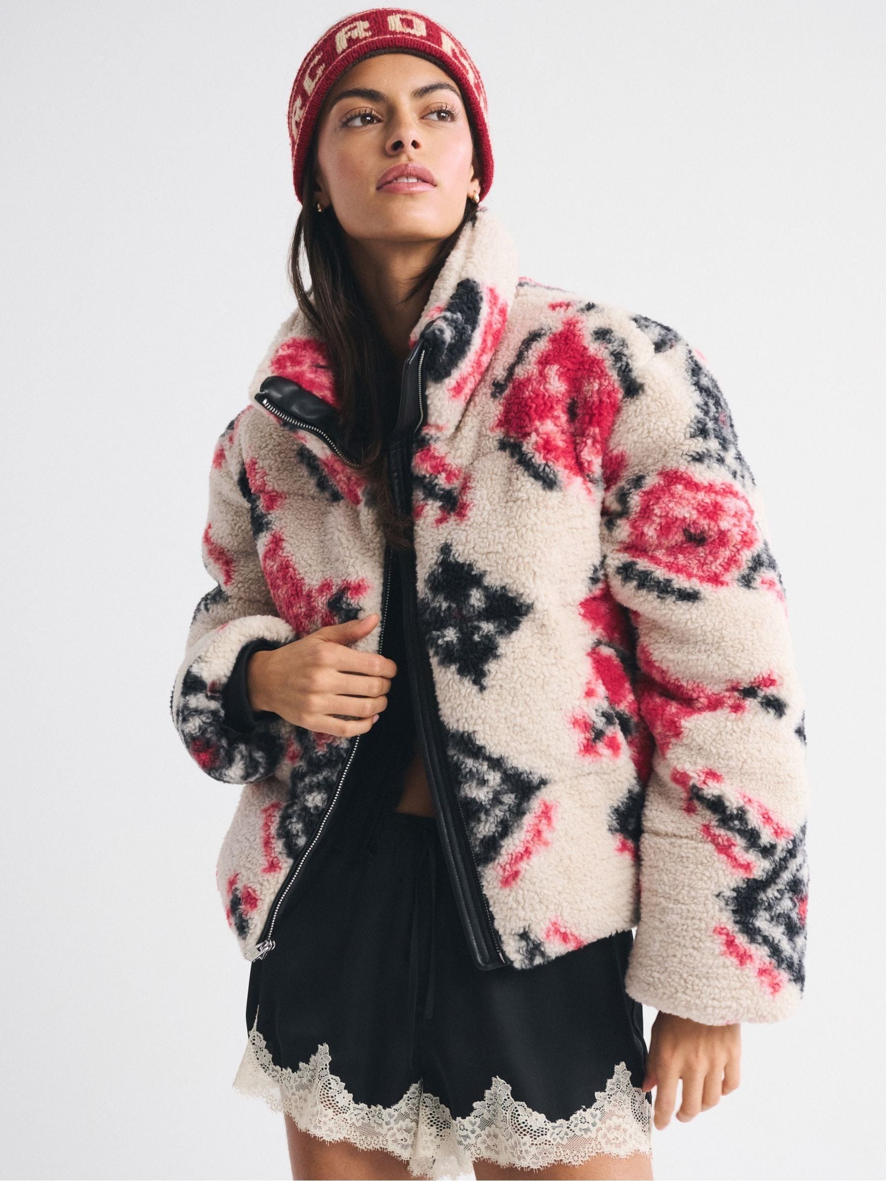 Comprar Creme - Jaqueta puffer curta da Abercrombie & Fitch from