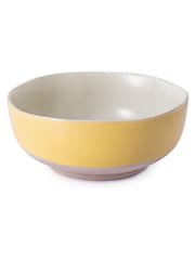 Jamie Oliver Set of 4 Yellow Big Love Stoneware Brilliant Bowls - Image 5 of 6