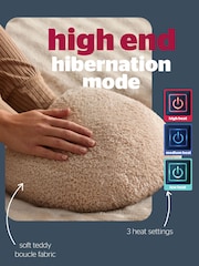 Silentnight Natural Teddy Boucle Usb Heated Foot Warmer - Image 4 of 8