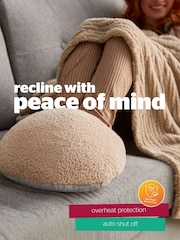 Silentnight Natural Teddy Boucle Usb Heated Foot Warmer - Image 6 of 8