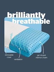 Silentnight Impress Cooling Memory Foam Pillow - Image 5 of 9