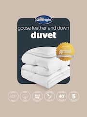 Silentnight 10.5 Tog goose feather and down" White Duvet - Image 9 of 9