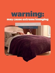 Silentnight Berry Heat Genie Giant Heated Blanket - Image 5 of 9