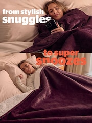 Silentnight Berry Heat Genie Giant Heated Blanket - Image 6 of 9