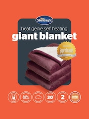 Silentnight Berry Heat Genie Giant Heated Blanket - Image 9 of 9