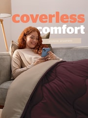 Silentnight Set of 10 10.5 Tog Seersucker Coverless Duvet And Pillowcase Set - Image 5 of 8