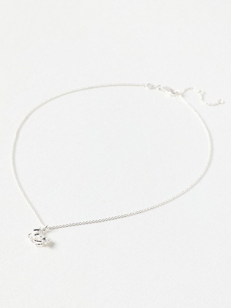 Oliver Bonas Silver Tone Buck Galloping Horse Sterling Pendant Necklace - Image 1 of 4 Oliver Bonas Silver Tone Buck Galloping Horse Sterling Pendant Necklace - Image 1 of 4