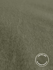 Silentnight Green Brushed Cotton Fitted Sheet - Image 3 of 6