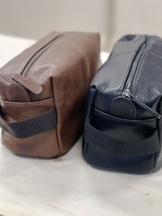 Solesmith Monogrammed Wash Bag - Image 2 of 6