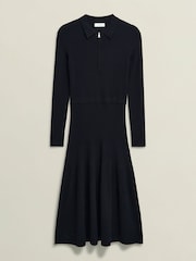 Hobbs Black Marta Knitted Dress - Image 4 of 4