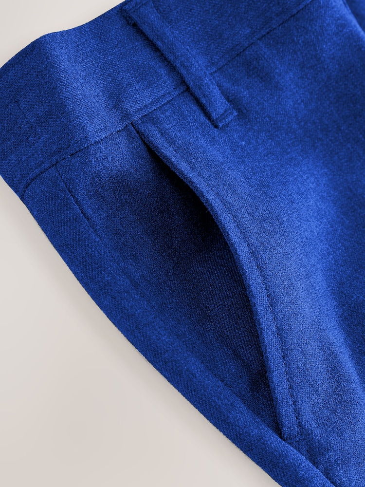 Cobalt Blue Clarks Cobalt Blue Pull-On School Shorts 2 Pack - Image 5 of 5