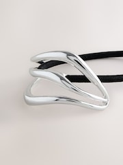 Silver Tone Metal Hair Bobble - Image 3 of 4