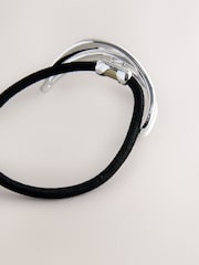 Silver Tone Metal Hair Bobble - Image 4 of 4